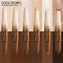 Dual-Ended Contour Stick – Creamy, Buildable Formula For Natural Definition And Sculpting, Perfect For Flawless Cheeks, Jawlines, And Nose Contours, Ideal For Day-To-Night Makeup Looks - Multicolor - View 5