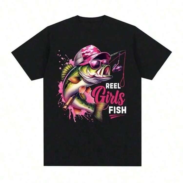 Camiseta de Verano Divertida con Expresión de Tiburón, Regalo para Mujeres, Moda Gótica Retro, Camiseta Casual de Humor, Ropa de Mujer, Moda Y2K - Negro 9 - Añade 1