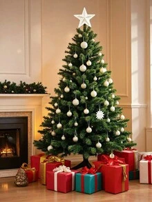 6/12pcs White Christmas Balls, 4/6/8/10cm White Foam Christmas Tree Ornaments, Christmas Tree Decorations