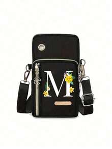Bolso de teléfono para mujer, mini bolso bandolera, monedero vertical, brazalete deportivo/muñequera para correr, mini bolso bandolera casual para teléfono con orificio para auriculares, adecuado para damas de oficina elegantes, estudiantes universitarias, empresarios, viajeros, trabajadores de oficina, gran regalo para aniversario, parejas, cumpleaños, San Valentín, Navidad, Acción de Gracias, Día del Maestro - Multicolor - Ver 9