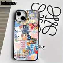 Funda protectora para phone con diseño de copa de vino y orificios grandes. Compatible con phone 16 Pro Max, 16, 15 Pro, 14, 14 Plus/14 Pro Max, 13, 13 Pro, 12 Pro, 11/11 Pro. Ideal para regalar en cumpleaños y otras festividades. - Negro - Ver 3