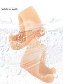 أغطية أصابع القدم من السيليكون، واقيات الأصابع، للأصبع، الإبهام، إصبع المطرقة المنحني، المقوم، فاصل الأصابع، وسادة الأصبع، خواتم الأصابع