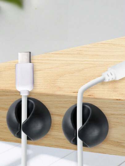 10-częściowy okrągły organizer na kable, przechowywanie i organizacja kabli danych, organizacja biurka, inne prezenty na imprezę, urodziny, prezenty urodzinowe, dekoracje na imprezę, akcesoria świąteczne, prezenty spersonalizowane, Halloween, Boże Narodzenie