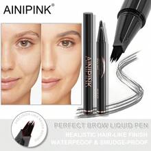 AINIPINK 1pcs Waterproof, Sweat-Proof, Durable, Eyebrow Pencil For Beginners, Suitable For All Skin Types, Slim Precision Tool For Perfect Eyebrows - Multicolor - View 11
