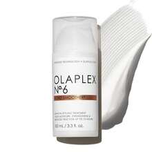 Olaplex No. 6 Bond Smoother, Leave-In Styling Hair Cream Treatment, Smooths, Conditions, & Strengthens, Frizz Control For Up To 72 Hours, For All Hair Types, 3.3 Fl Oz