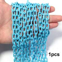 1/6/12/24pcs Multi-Color Fashionable Acrylic Chain Accessories, Suitable For DIY Necklace, Bracelet, Eyeglasses, Mask Chain, Bag Pendant - Multicolor - View 19