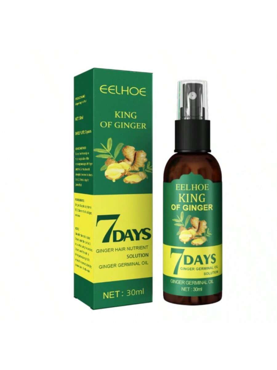 Spray de jengibre para el crecimiento del cabello