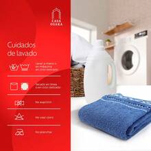 Toalla de Medio Baño 140 cm x 70 cm | Suave y Absorbente, 400 g | Con Diseños Bordados en Múltiples Colores | Ideal para Toda la Familia - Rosa - Ver 6