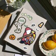 SCXXBSW 8 Styles Of Toy Puzzle Stickers, Original Halloween "Make A Face" Stickers, Handicraft Cartoon Stickers​ - Multicolor - View 10