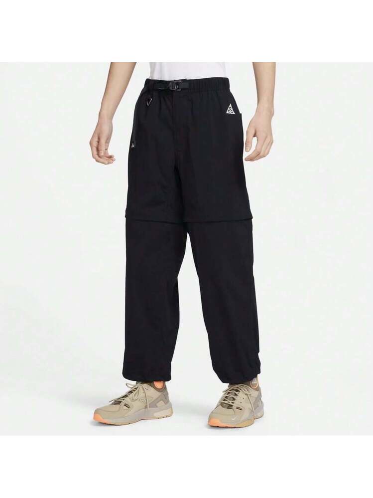 Nike ACG Woven Zipper Detachable Two-Wear Straight-Leg Drawstring