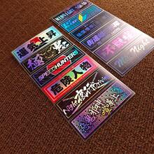 6 miếng dán xe máy phong cách JDM Nhật Bản, chế tác bằng laser, chống thấm nước và chống trầy xước, thích hợp cho ô tô, xe máy, xe điện, thân xe, cửa sổ bên, cản xe, miếng dán tự làm bền và dễ dán - Một cỡ - Xem 4