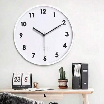 ARISE - Leise dekorative Wanduhr für Wohnzimmer, Küche oder Schlafzimmer - moderner und eleganter Stil - verschiedene Modelle erhältlich - Größen 31 cm / 36 cm - Betrieb mit 1 AA-Batterie (nicht im Lieferumfang enthalten).