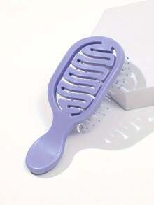 مشط شعر مصغر بتصميم مسار، فرشاة شعر جيبية محمولة بتصميم مفرغ، مشط بلاستيكي لاستخدامه في الحالات الرطبة والجافة، للاستخدام اليومي والسفر، فرشاة شعر، مشط، أدوات شعر، منتجات وإكسسوارات شعر، أساسيات السفر لصالون الحلاقة والتجميل