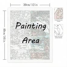 A Set Of "Christmas Tree In A Snowy Log Cabin" Digital Painting Art Gifts, Digital Painting Sets, Home Decoration Wall Art, Suitable For Mother's Day And Father's Day Gifts, Suitable For Adult Beginners And Enthusiasts, DIY Easy-To-Paint Acrylic Canvas Painting Sets, Including 3 Brushes, Using Acrylic Paints, Unframed. Christmas Decorations Room Decor