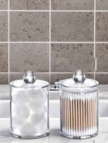 3 件/1 件塑料清洁球垫支架、浴室收纳盒、化妆刷收纳盒、情人节返校日