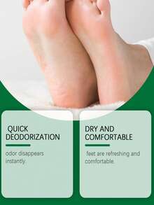 1 Box Of 100g Foot Cleaning Powder, Shoe Deodorizing Powder, Deodorant, Shoe Deodorizer, Remove Odor From Shoes, Keep Shoes Dry, Daily Shoe Care Cleaning Powder