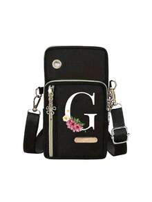 Bolso de teléfono para mujer, mini bolso bandolera, monedero vertical, brazalete deportivo/muñequera para correr, mini bolso bandolera casual para teléfono con orificio para auriculares, adecuado para damas de oficina elegantes, estudiantes universitarias, empresarios, viajeros, trabajadores de oficina, gran regalo para aniversario, parejas, cumpleaños, San Valentín, Navidad, Acción de Gracias, Día del Maestro - Multicolor - Ver 27