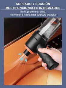 Aspirador De Mano Portátil Inalámbrica,Aspirador De Mano Portátil Inalámbrica,Aspiradora 2 en 1 para coche, aspiradora portátil para el hogar y el coche,xuso doméstico, incluye boquillas multiples, poco ruidosa, POTENTE, FILTRO lavable, aspira y sopla aire, pequeña, inalámbrica, con fuerte succión para la limpieza del hogar, el coche y el escritorio. - Multicolor - Ver 5