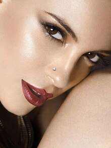 10pcs/Set Fashionable Stainless Steel Nose Rings, Rhinestone Nose Studs & Earrings, Suitable For Daily Wear By Both Men And Women