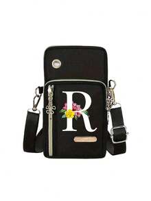 Bolso de teléfono para mujer, mini bolso bandolera, monedero vertical, brazalete deportivo/muñequera para correr, mini bolso bandolera casual para teléfono con orificio para auriculares, adecuado para damas de oficina elegantes, estudiantes universitarias, empresarios, viajeros, trabajadores de oficina, gran regalo para aniversario, parejas, cumpleaños, San Valentín, Navidad, Acción de Gracias, Día del Maestro - Multicolor - Ver 15