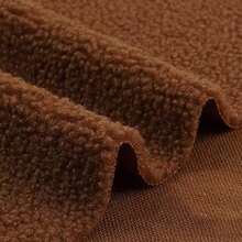 Sherpa Fleece Fabric Thermal Lined Material DIY Sewing Crafts Materials For Coat Sweatershirt, Blanket, Hat, Doll Sewing Craft Material For Super Soft & Cozy Fuzzy Blanket