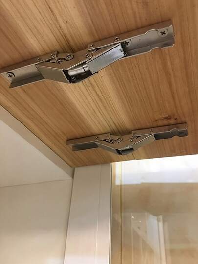 90 Degree Folding Table Hidden Hinge Long Rectangular Flip-Up Cabinet Door Hinge 180 Degree Flat Open Hinges Hardware Accessories