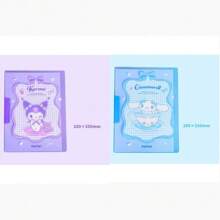 Sanrio 1 Stück Sanrio Kuromi MyMelody Mappe Schüler Prüfungspapier Aufbewahrungsclip, süßer Cinnamoroll transparent verstärkter A4 A3 Papieraufbewahrungsclip, Büroartikel, Mädchen Geschenke, Schulmaterial, Schulanfang