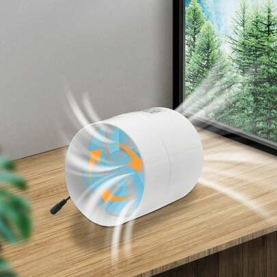 TFCFL 12V 4 Inch Inline Duct Fan Ventilation Booster Fan Low Noise Waterproof Exhaust Blower Fan For Indoor Kitchen Bathroom Grow Tent Air Circulation 150m³/ H, White (4 Inch) Fast Delivery