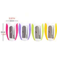 3pcs/Box Cute Cartoon Manual Pencil Sharpener, Suitable For Primary And Secondary School Students, Small And Portable, Also Suitable For College Students And Office Use - Multicolor - View 6