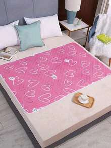 Reusable Leak-Proof Menstrual Pad, Waterproof Washable Mattress Pad, Mattress Protector, Suitable For Women To Use During Menstruation, Incontinence, Bedwetting, Adults And Elderly