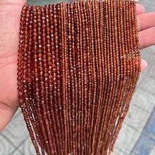 Brin de 15 pouces de perles de pierres naturelles 2/3/4 mm, améthyste naturelle, citrine, œil de tigre, lapis-lazuli, pierres de guérison, convient pour l'artisanat décoratif, la fabrication de bijoux DIY de bracelets, colliers et autres accessoires - Multicolore - Voir 52