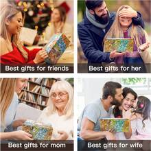 Juego de velas perfumadas, caja de regalo de velas de soja de aromaterapia para decoración del hogar, velas con flores para bodas y decoraciones navideñas, regalo perfecto para familia, yoga, Acción de Gracias, Navidad, cumpleaños, Día de la Madre, maestro, Día de San Valentín, boda