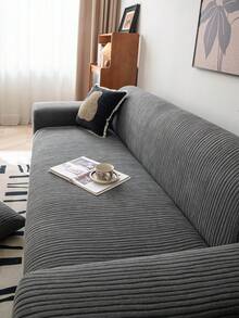 1 bộ bọc ghế sofa đa năng dùng được cả bốn mùa, bọc toàn bộ ghế sofa co giãn đa chức năng kèm vỏ gối cùng màu, có thể giặt máy, phù hợp cho phòng ngủ, phòng khách, văn phòng, dùng để che bụi cho đồ nội thất, trang trí nhà cửa. - Màu xám đen - Xem 8
