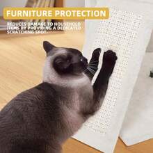 45in Cat Tree Tower With Big Condo For Indoor KittenCat Tower With Scratching Post Scratching Board And Cat Toys MultiLevel Small Space Transformer Cat Tree Beige New - 米色 - 查看 5