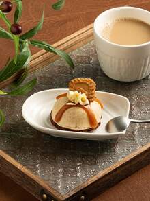 Portautensili da cucina in ceramica, supporto per mestoli, portacucchiaio da zuppa in ceramica vintage, vassoio per mestoli, vassoio portaoggetti per stoviglie, piatto di appoggio per cucchiai da caffè e dolci, regalo ideale per la Festa della Mamma e il Natale, design multicolore cotto in forno vintage