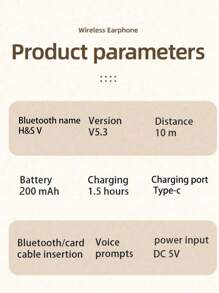 AKKHOO 无线耳机，Jelly 5.0，电池续航时间长，无线电子竞技游戏耳机 - 漸層色粉藍色 - 查看 10