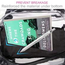 3PCS Clear Backpack, Women's Sequins Transparent Bookbag Set, Cute Heavy Duty See-Through School Bag For Teens And Elementary Students – Flower Black Love - 黑色 - 查看 5