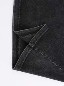 Uaddw Brand Y2K, [Retro Cotton T-Shirt] High-Quality 100% Cotton Men's Retro-Style Pink Dynamic Pattern, Distressed Flame Face Pattern, Distressed Washed T-Shirt, Washed Short-Sleeved, Street Style, Funny Graphic Tees For Men, Fashionable And Casual, Versatile, Camiseta Para Hombre - 黑色 - 查看 6