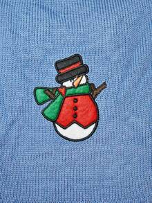 Pet Snowman Sweater, Winter Sweater For Small Cats And Dogs, Outdoor Wear