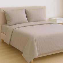 Sheet Sets With Pillowcases - Beige - View 1