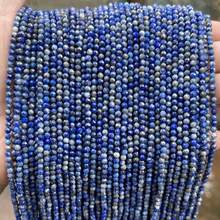 Brin de 15 pouces de perles de pierres naturelles 2/3/4 mm, améthyste naturelle, citrine, œil de tigre, lapis-lazuli, pierres de guérison, convient pour l'artisanat décoratif, la fabrication de bijoux DIY de bracelets, colliers et autres accessoires - Multicolore - Voir 25