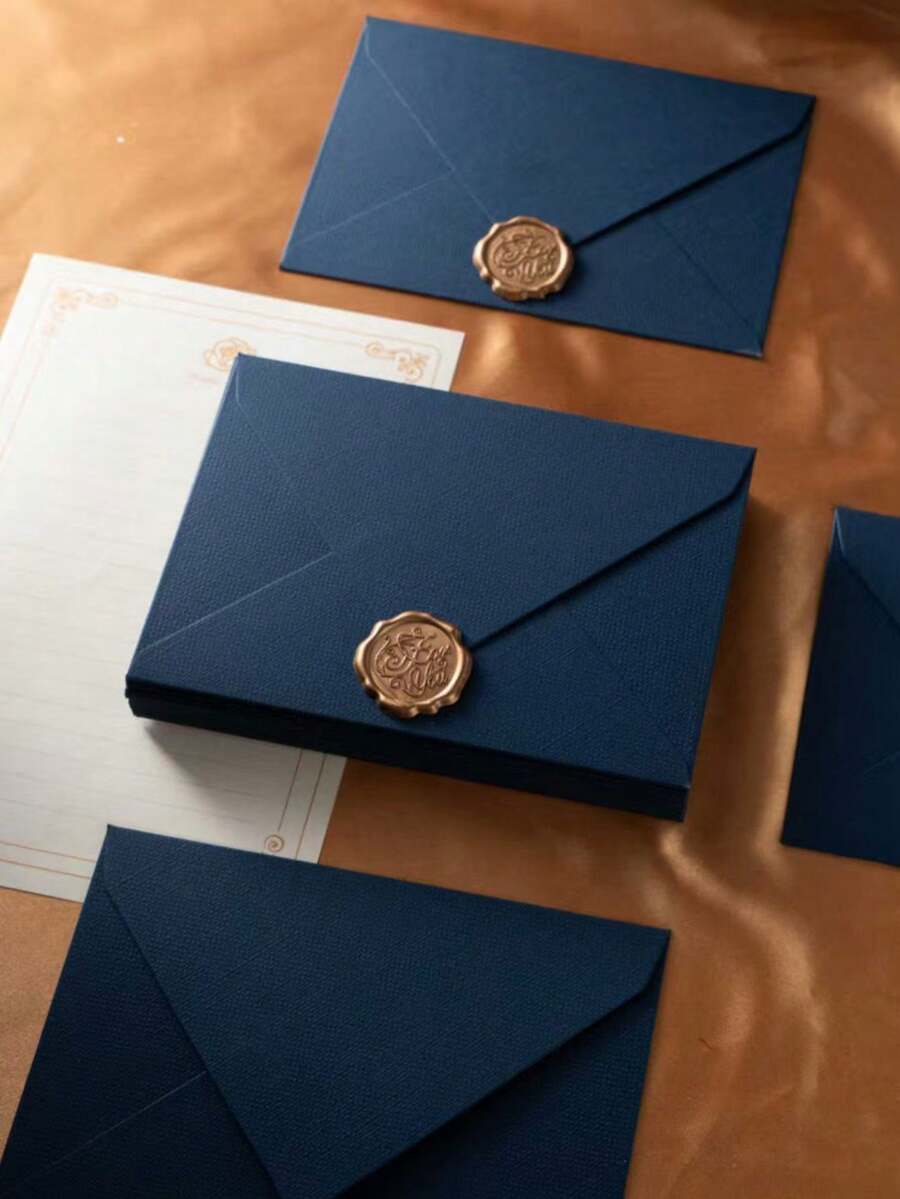 100/50/20/10/5个装办公信封,商务用品,经济实惠,适用于婚礼邀请函、卧室装饰、复古风格书籍、中式邀请函明信片、男士礼物、男友礼物、西式商务邀请函、节日礼物、派对装饰信封和卡片、多种款式和颜色纹理、沙特国庆日、生日贺卡、圣诞礼物、纯色邀请函、席位卡、纸张、信封 - 彩色 - 查看 1