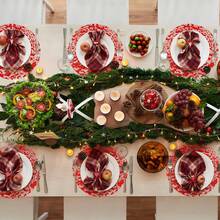 Gold Foil Hollow Placemat, Suitable For Various Party Decorations