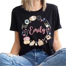 Fox Graphic  Colorful Oh For Sake Shirt Funny Fox ArVibrant Fox Illustration  Rainbow Animal Graphic 220G Pure Cotton T-Shirt – Perfect For Family Gatherings, Vacations, And As A Warm Gift For Friends And Family – Enjoy Ultimate Comfort – Vintage Style Women's Summer Cotton Top – Cute, Retro, Graphic, Embroidered, Casual, Beach-Ready – Red White And Blue – Gothic, Boho, Camis, Graphic Women's T-Shirts – Cute Tops For Women, Summer Clothes, Summer Tops, Vintage Clothes, Musera Style - Đen 4 - Xem 1