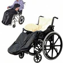 Lightweight Wheelchair Blanket With Zipper, Suitable For Adults, Wheelchair Coat, Wheelchair Leg And Lower Body Warming Blanket
