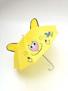 1 Stück süßer Cartoon Regenschirm, faltbarer Regenschirm, Tanzrequisiten Regenschirm, geeignet für Strand, Camping, Outdoor Sonnenschutz, leicht zu tragen