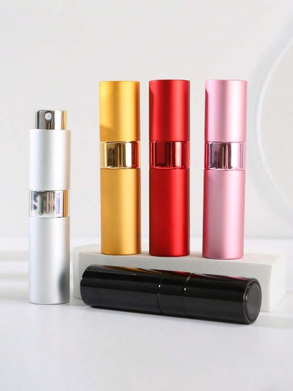 6/5/4/3/2/1pcs Mini Refillable Glass Perfume Spray Bottles, High-End Thick Glass, Portable Travel Size, Suitable For Cosmetic Sprays, Travel Accessories