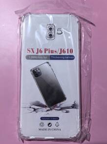 1 件透明防摔保护壳，适用于三星/苹果//红米/OPPO 手机，透明防摔手机壳，手机保护套，简约手机壳，纯色手机壳，TPU 防摔手机壳（军用级防摔）防水防震防刮