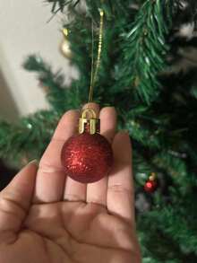 36pcs/Set Christmas Balls Set - Assorted Styles, Plastic Hanging Decorations For Christmas Tree, Bohemian Style, Ideal For Thanksgiving, Christmas Decorations, Scene Decor, Festivals Decor, Room Decor, Home Decor, Offices Decor, Theme Party Decor, Christmas Decor, Christmas Balls Winter Christmas Decorations Home Christmas Gifts Christmas Decor