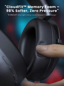 Kinglucky I6 游戏耳机：环绕声 - 50 毫米驱动器 - 记忆泡沫垫 - 兼容 PC、Switch - 3.5 毫米音频插孔 - 均碼 - 查看 8